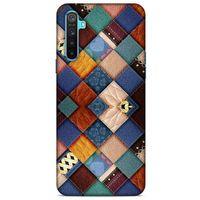 Oppo Realme 6i Kılıf Patchwork (31) TPU Kılıf Karışık Renkli