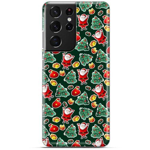 Samsung Galaxy S21 Ultra Kılıf Yılbaşı Süsleri (42) Rugged Armor Kılıf