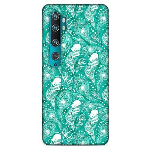 Xiaomi Mi Note 10 Kılıf Desenli Özel Seri Tüyler (45) Liquid Air Kılıf