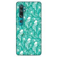 Xiaomi Mi Note 10 Kılıf Desenli Özel Seri Tüyler (45) Liquid Air Kılıf