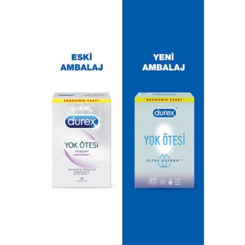 Intense 20’li + Durex Yok Ötesi Ultra Kaygan 20’li Prezervatif Avantaj Paketi