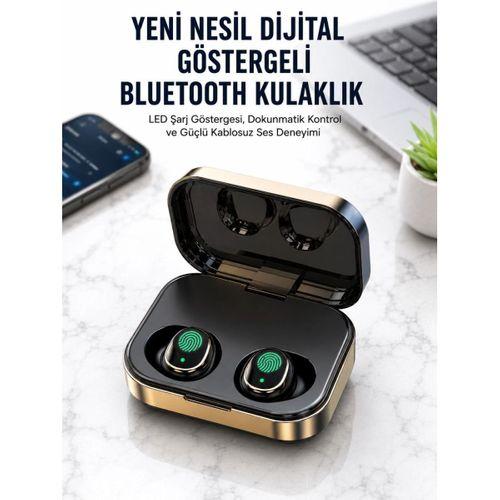 2025 Model Bluetooth Kulaklık Telefon Şarj Edebilen Çağrı Cevaplama Dijital Göstergeli