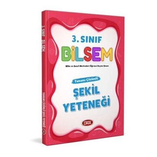 3. Sınıf Bilsem Tamamı Çözümlü Şekil Yeteneği Data Yayınları