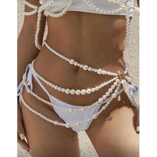 Bel Aksesuarı, Zarif , Şık , İncili Kostüm