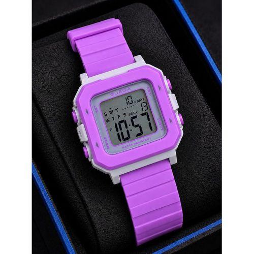JAGA Unisex Dijital Çocuk Kol Saati 50 Mt Su Geçirmez Spor Silikon Kordonlu Alarm-Kronometreli JG.3