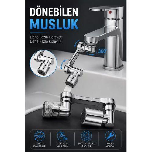 Dönebilen Musluk Özel Su Akış Tasarımı