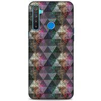 Geometrix 25 Oppo Realme 5i Kılıf Silikon Kapak