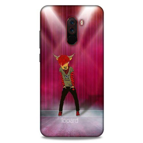 Xiaomi Pocophone F1 Kılıf FunnyMaX (27) Tasarımlı Kılıf Fuşya