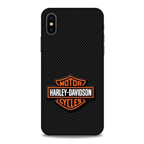 Apple iPhone XS Uyumlu Kılıf Motorsiklet (4) Koruma Kılıfı Harley Davidson