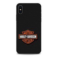 Apple iPhone XS Uyumlu Kılıf Motorsiklet (4) Koruma Kılıfı Harley Davidson