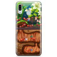 Samsung Galaxy A40 Kılıf Karınca Yuvası Arka Kapak Koruma Desenli Full Koruyucu