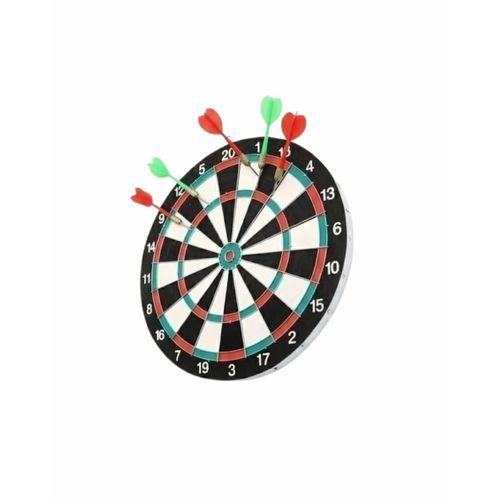 Ev Ve Ofis İçin 17 İnç Dart Tahtası Seti 4 Adet Dart Oku Dahil