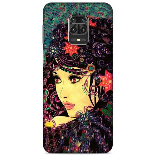 Lopard Xiaomi Redmi Note 9S Uyumlu Kılıf Sürreal Yüzler ♀ (41) Tank Kılıf Baskılı