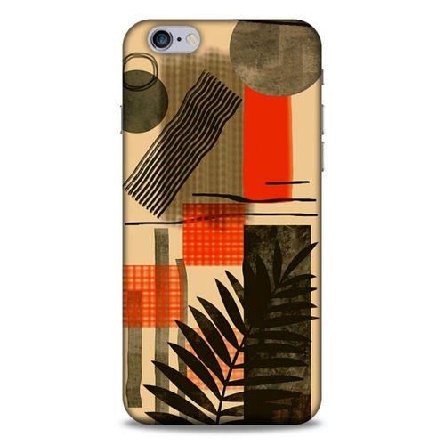 Lopard Apple Iphone 6 Plus Uyumlu Kılıf Soyut Sanat (44) Desenli Tough Armor Kılıf