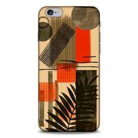 Lopard Apple Iphone 6 Plus Uyumlu Kılıf Soyut Sanat (44) Desenli Tough Armor Kılıf