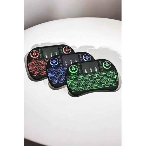 Usb Bağlantılı Mini Q Klavye Işıklı Tüm Cihazlara Uyumlu