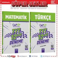 Çap Yayınları TYT Matematik ve Türkçe Deneme Seti 2 Kitap