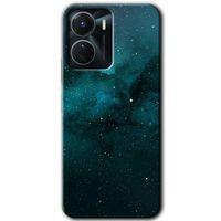Vivo Y16 Kılıf HD Desen Baskılı Arka Kapak - Yıldızlararası