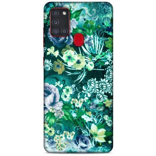 Samsung Galaxy A21s Uyumlu Kılıf Yeşil Delisi (14) Lansman Kılıf Pastel yeşil