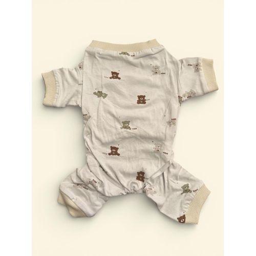 Teddy Pamuklu Köpek Tulum Pijama