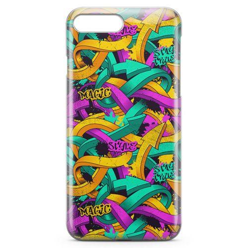 Apple iPhone 7 Plus Kılıf Stay True Arka Kapak Koruma Desenli Full Koruyucu