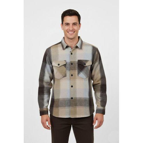 Erkek ekose Silim Fit Oduncu Gömlek Çift Cepli 9971 BGL-ST04920