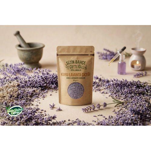 Sizin Bahçe Çiftliği Kuru Lavanta Çiçek 50 gr.