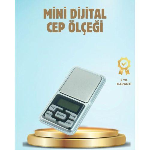 300 Gr Hassas Cep Terazisi Mavi Işıklı Lcd Ekranlı