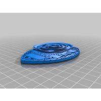 Terminatör T1000 Mermi Deliği Olan Polis Plakası (Bu ürün Sadece Plastik parçadır - Almadan Önce Soru Sorabilirsiniz)