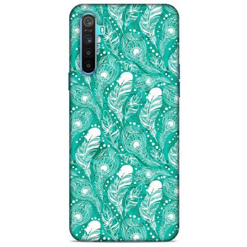 Oppo Realme 6i Kılıf Desenli Özel Seri Tüyler (45) Liquid Air Kılıf