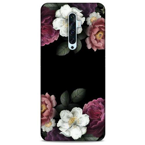 Lopard Oppo Reno 2z Uyumlu Kılıf Bahar (22) Tam Koruma Kılıfı Güller