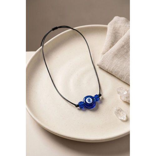 Handmade Bohem Mavi Nazar Kolye