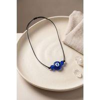 Handmade Bohem Mavi Nazar Kolye
