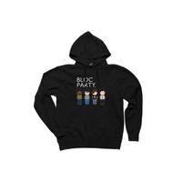 Bloc Party Grup Siyah Kapşonlu Sweatshirt Hoodie