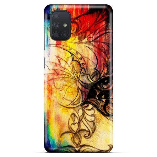 Lopard Samsung Galaxy M51 Uyumlu Kılıf Manipülasyon ☻ (36) Glitter Kılıf Desenli