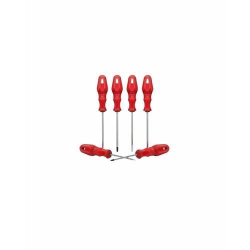 Düz Ve Yıldız Başlıklı 7li Tornavida Seti Ergonomik Tutma