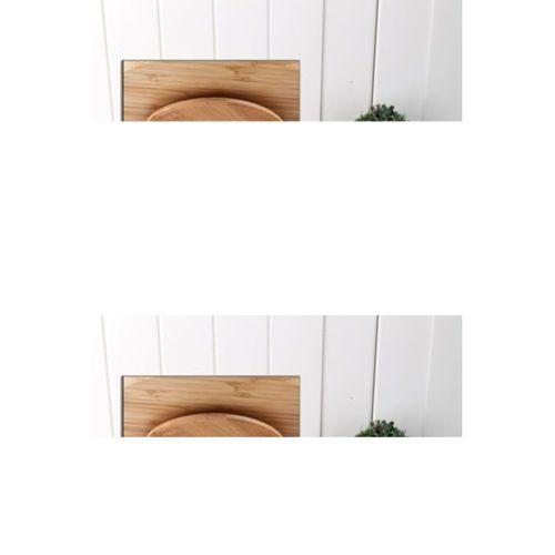 7 Bölmeli Döner Bambu Sunum Tabağı Royaleks-KDS3030