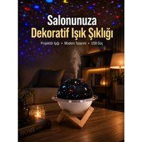 Gece Lambası Özellikli Taşınabilir Nemlendirici Ve Aromaterapi Cihazı Usb Girişli