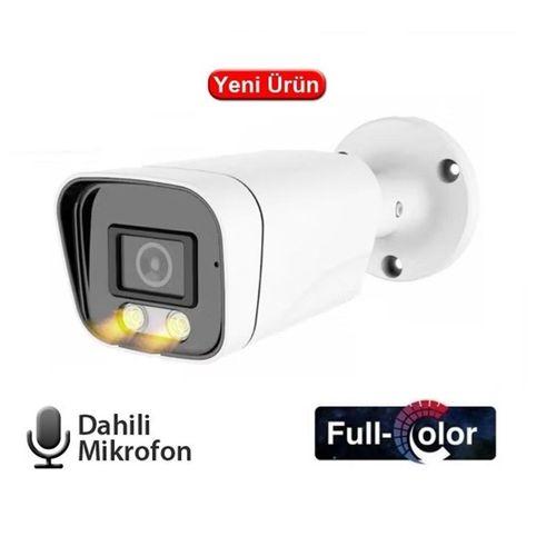 EZCOOL EZ-2315IPS 5MP 3.6MM FULLCOLOR SESLİ METAL POE IP BULLET KAMERA