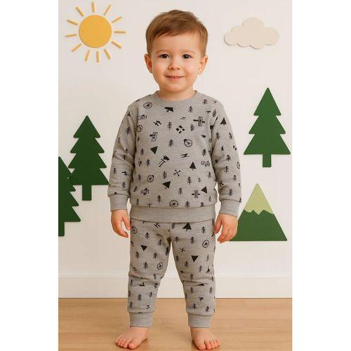 Erkek Bebek Eşofman Takımı %100 Pamuk