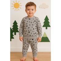 Erkek Bebek Eşofman Takımı %100 Pamuk