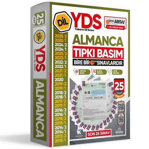 2026 YDS Almanca ÖSYM Tıpkı Basım Çıkmış Soru Deneme Paketi 25li Fasikül SETİ