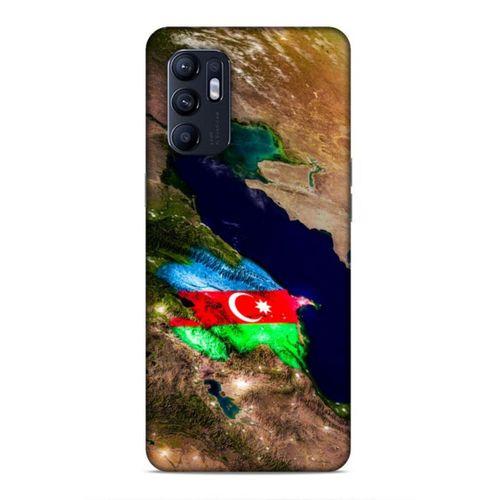 Oppo Reno 6 4G Uyumlu Kılıf Azarbaijan (1) Kılıfı Azerbaycan Harita
