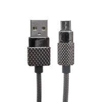 Powermaster Metal Yaylı 3 Amper Micro USB Şarj ve Data Kablosu
