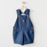 Andywawa Ac25932 Casual Bebek Salopet İndigo