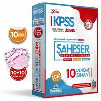 2024 KPSS GYGK ŞAHESER Türkiye Geneli Kurumsal 10lu Dijital Çözümlü Paket Deneme