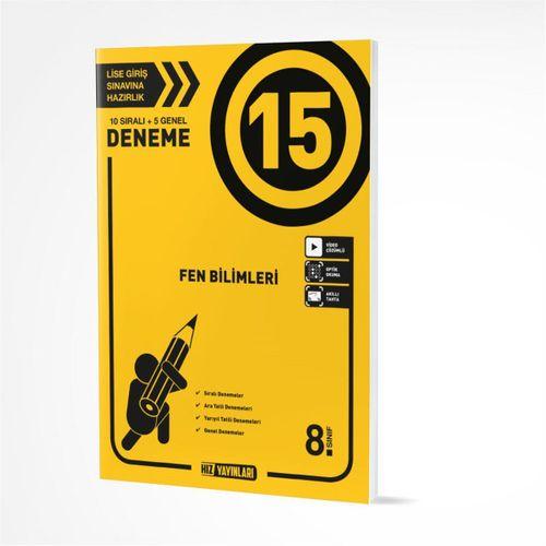 8. Sınıf Fen Bilimleri 15 Deneme Hız Yayınları