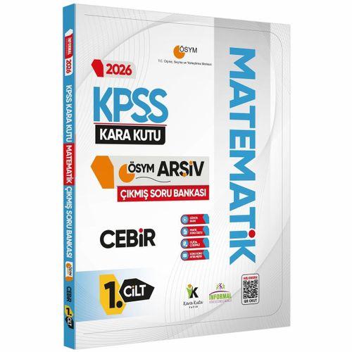 ÖN SİPARİŞ-2026 KPSS Matematik-Geo-Mantık Kara Kutu 4lü ALTIN SET ÖSYM Çıkmış Soru Bankası Dijital Çözümlü