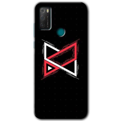 TCL 20E Kılıf HD Desen Baskılı Arka Kapak - Kilit