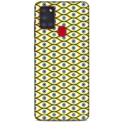 Nazarium (28) Desenli Silikon Kapak Samsung Galaxy A21s Kılıf
